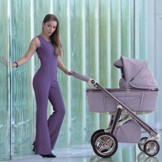 Lavender car seat and stroller best sale